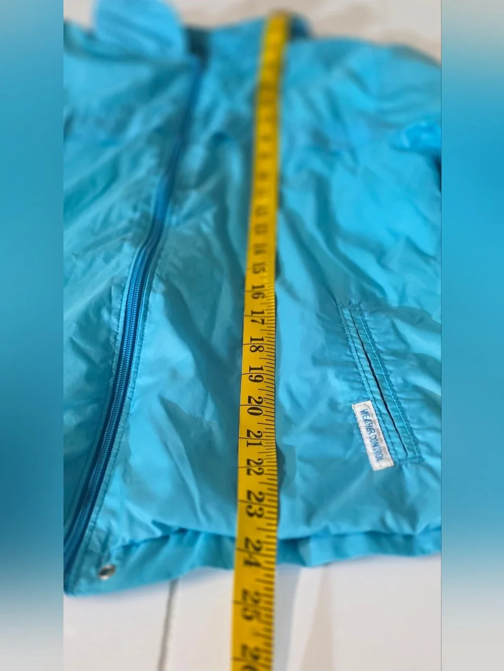 Kids Lightweight Blue Windbreaker Jacket